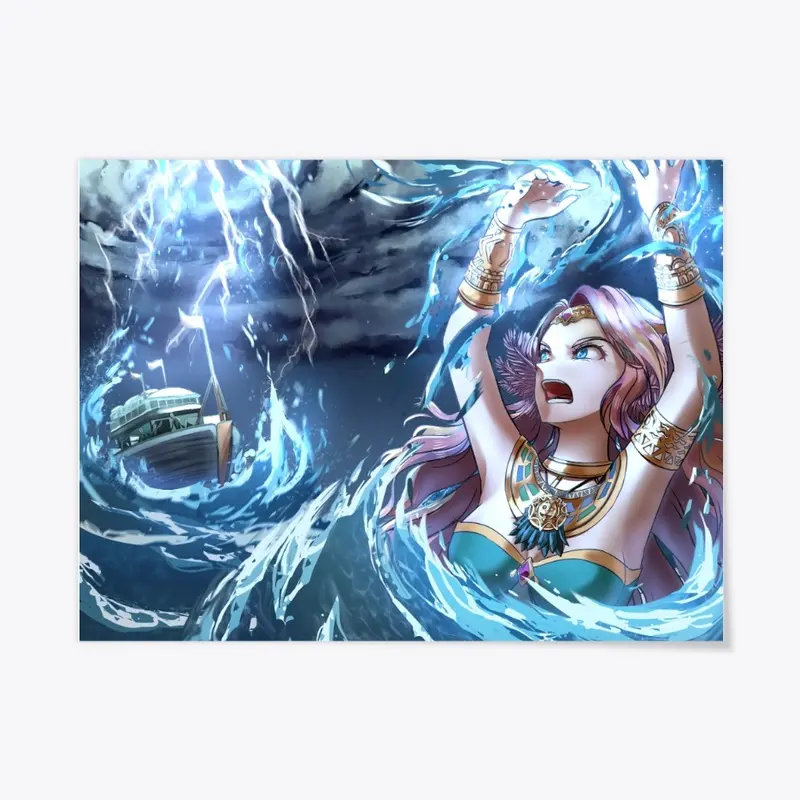 A Nature Goddess' Stormy Retribution